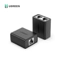 Đầu chia mạng RJ45 1 ra 2 Ugreen 50923 (Túi 2 chiếc - Màu đen) 1