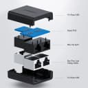 Đầu chia mạng RJ45 1 ra 2 Ugreen 50923 (Túi 2 chiếc - Màu đen) 3