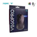 Chuột Máy Tính Rapoo V260PRO Chuột Quang Gaming Thiết Kế Công Thái Học Đèn Led RGB 4