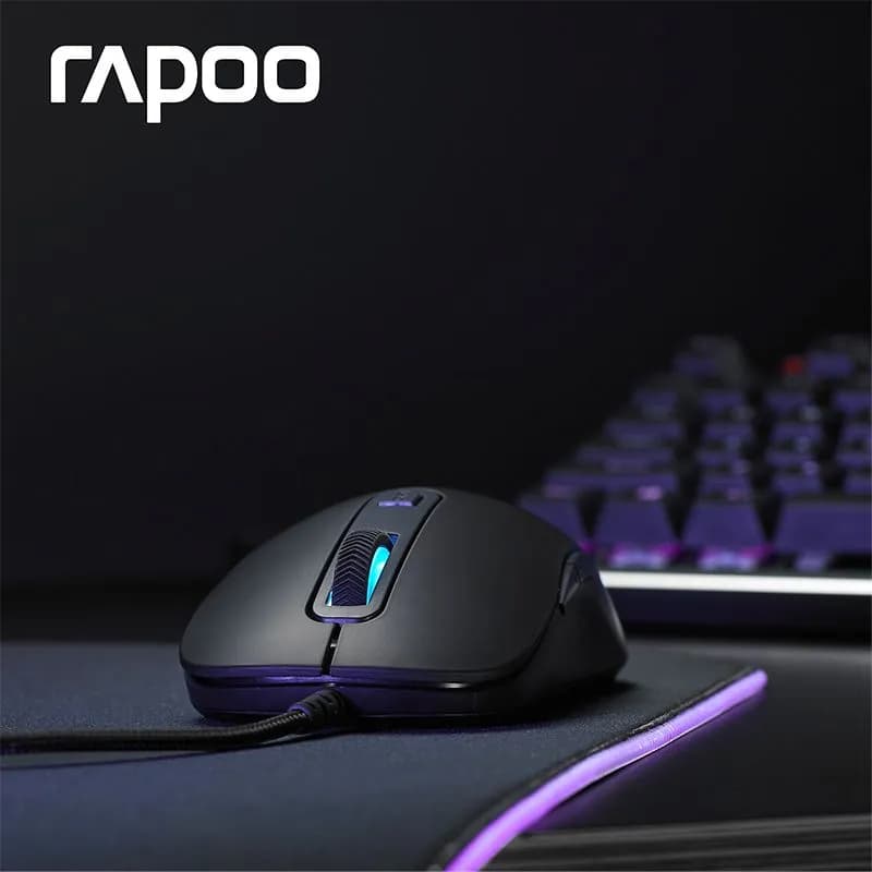 Chuột Máy Tính Rapoo V16RGB Gaming - Hàng Chính Hãng