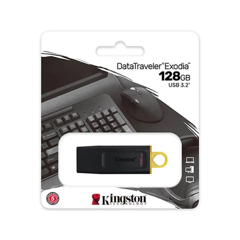 USB 128GB Kingston DataTraveler Exodia DTX/128GB USB 3.2 Gen 1 - Hàng Chính Hãng - hover