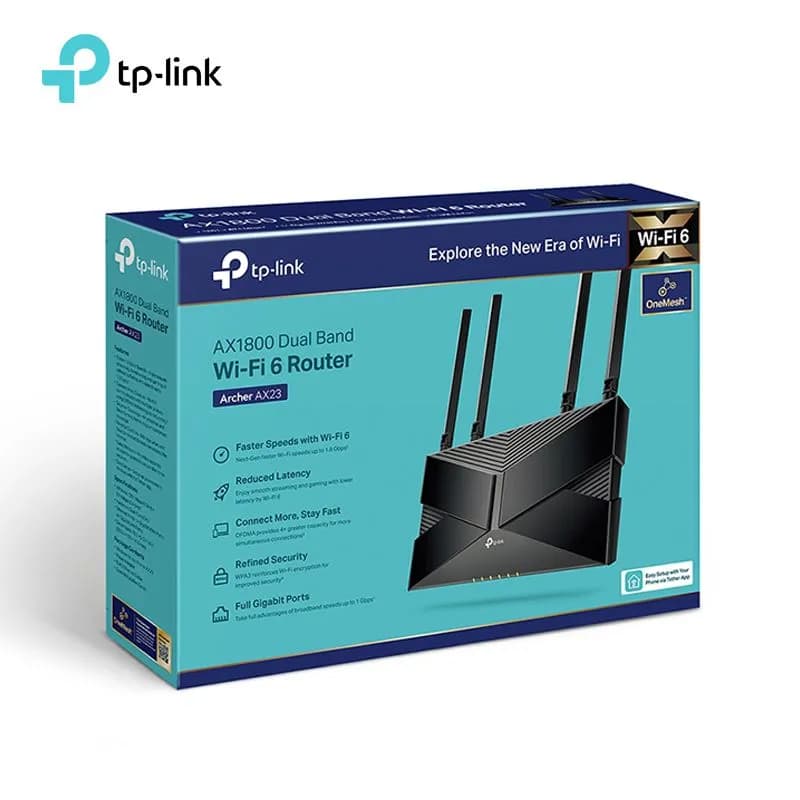 Bộ Phát Wifi 6 TP-Link Archer AX23 Băng Tần Kép AX1800