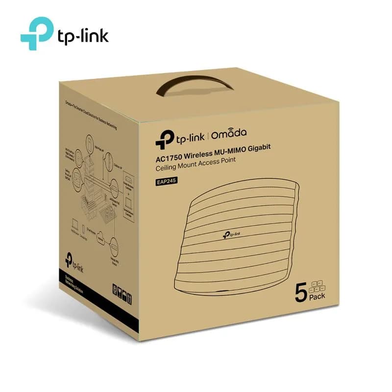 Bộ Phát Wifi Gắn Trần TP-Link EAP245 AC1750 Băng Tần Kép