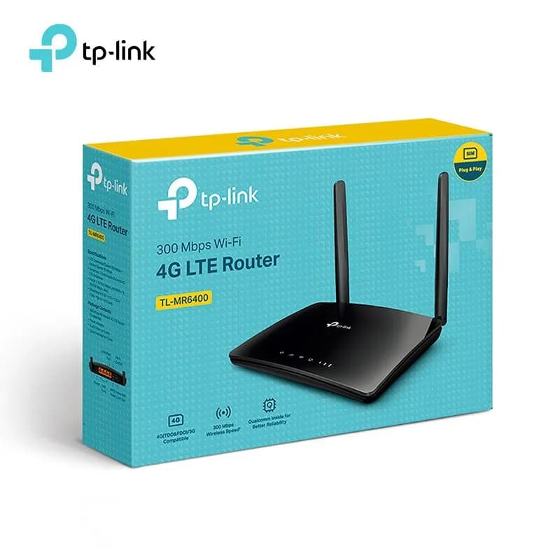 Bộ Phát Wifi Từ Sim 4G TP-Link TL-MR6400 Chuẩn N300