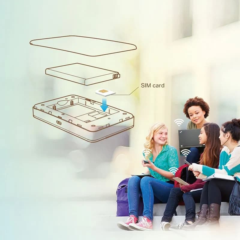 Bộ Phát Wifi Di Động Từ Sim 4G TP-Link M7350 Tốc Độ 150Mbps Có Màn Hình