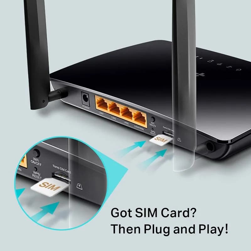 Bộ Phát Wifi Từ Sim 4G TP-Link Archer MR400 AC1200 Băng Tần Kép