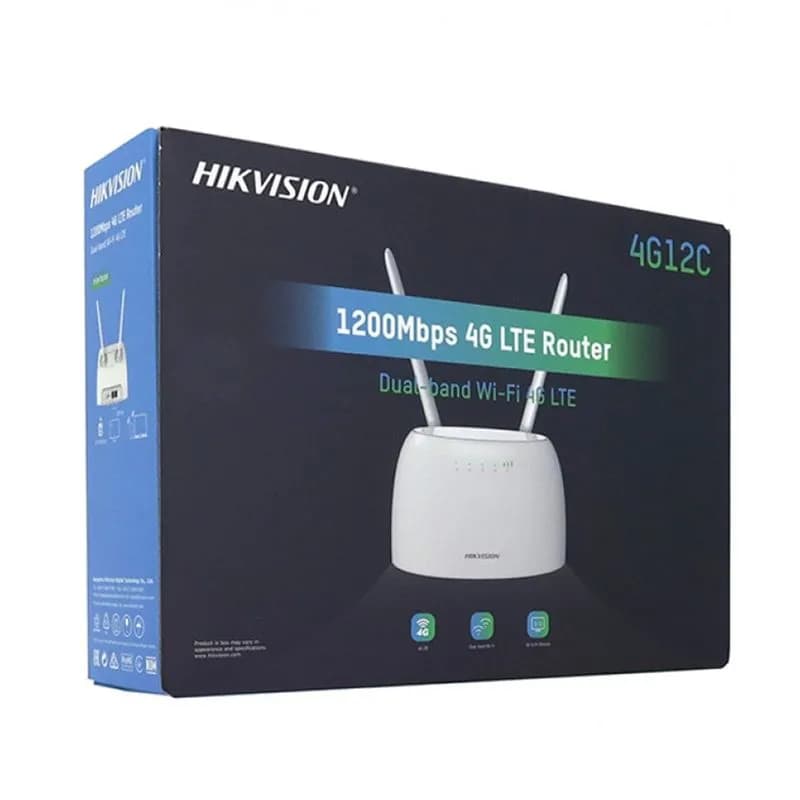 Bộ Phát Wifi Từ Sim 4G Hikvision DS-3WR4G12C AC1200 Băng Tần Kép