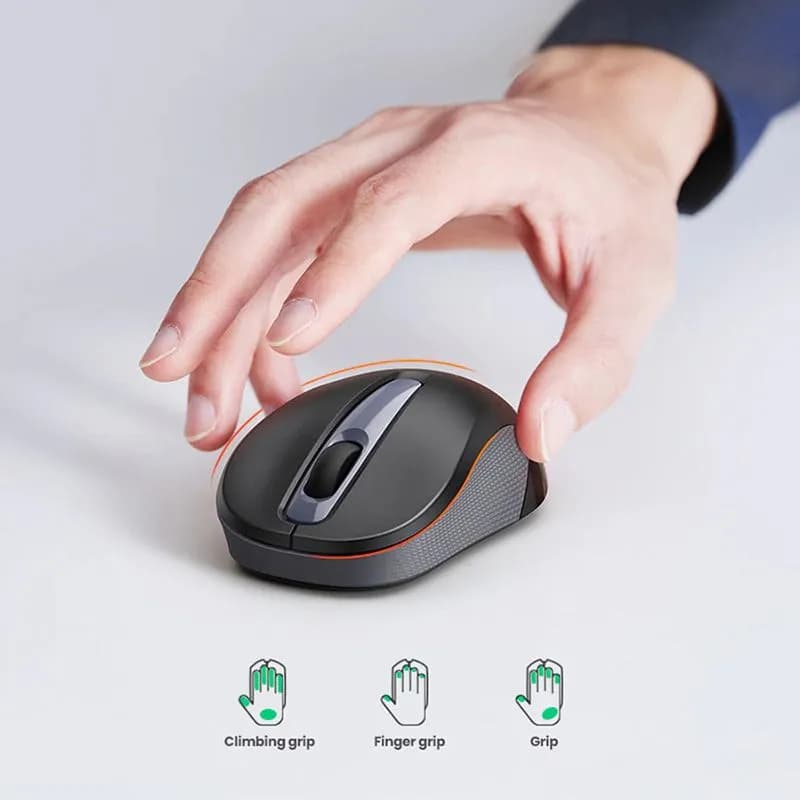 Chuột Không Dây Silent Ugreen 90371 | MU105 Độ Phân Giải 2400 DPI