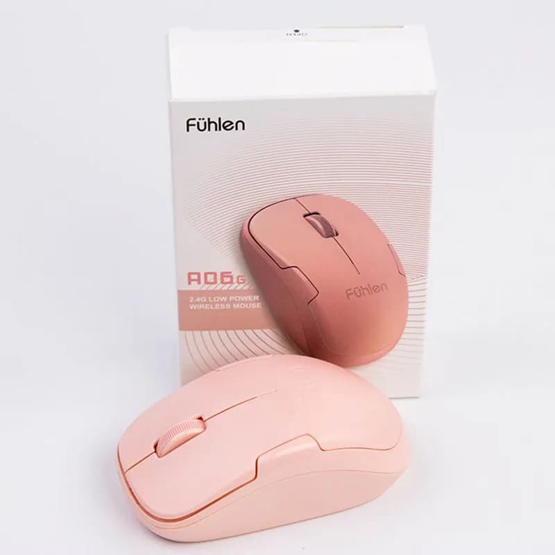 Chuột Máy Tính Không Dây Fuhlen A06G Thiết Kế Ergonomic Chống Mỏi