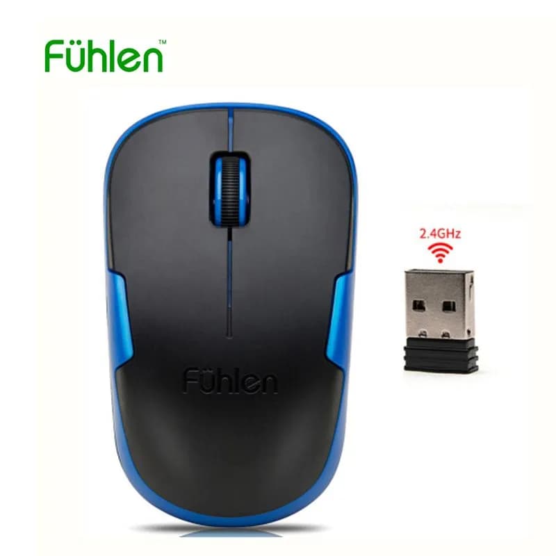 Chuột Máy Tính Không Dây Fuhlen A06G Thiết Kế Ergonomic Chống Mỏi