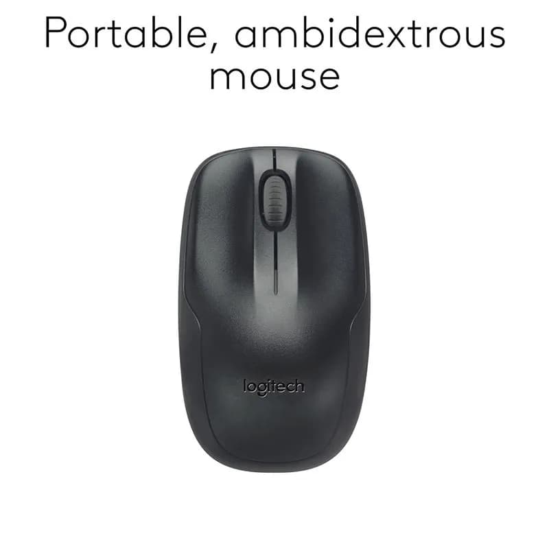 Bộ Bàn Phím Chuột Không Dây Logitech MK220 - Hàng Chính Hãng