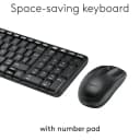 Bộ Bàn Phím Chuột Không Dây Logitech MK220 - Hàng Chính Hãng 5