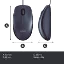 Chuột Máy Tính Có Dây Logitech M100r 1000DPI Chính Hãng 4