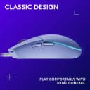 Chuột Máy Tính Gaming Logitech G203 Lightsync Tím Lilac Có Dây 4
