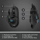 Chuột Gaming Có Dây Logitech G502 Hero – Chuột Chơi Game Cao Cấp Chính Hãng 3