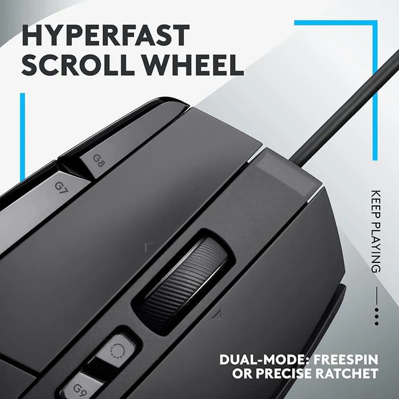 Chuột Máy Tính Logitech G502 X Có Dây – Switch Lightforce Siêu Bền