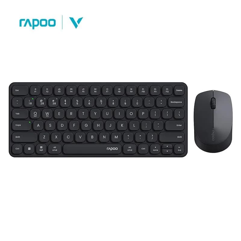 Bộ bàn phím chuột không dây Rapoo 9010M (Bluetooth & 2.4Ghz)