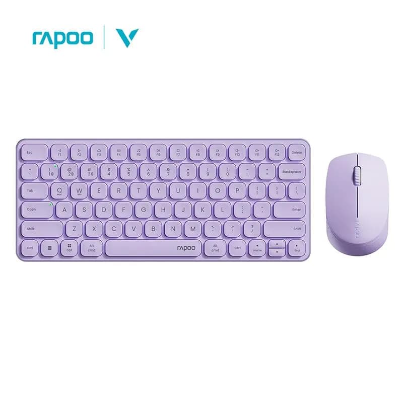 Bộ bàn phím chuột không dây Rapoo 9010M (Bluetooth & 2.4Ghz)