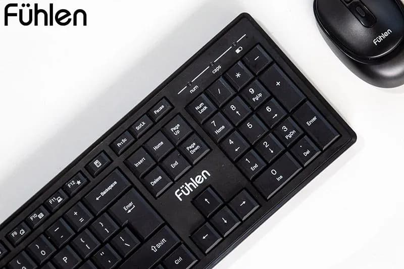 Bộ Bàn Phím Chuột Không Dây Fuhlen U79S - Combo Chuột Và Bàn Phím Văn Phòng