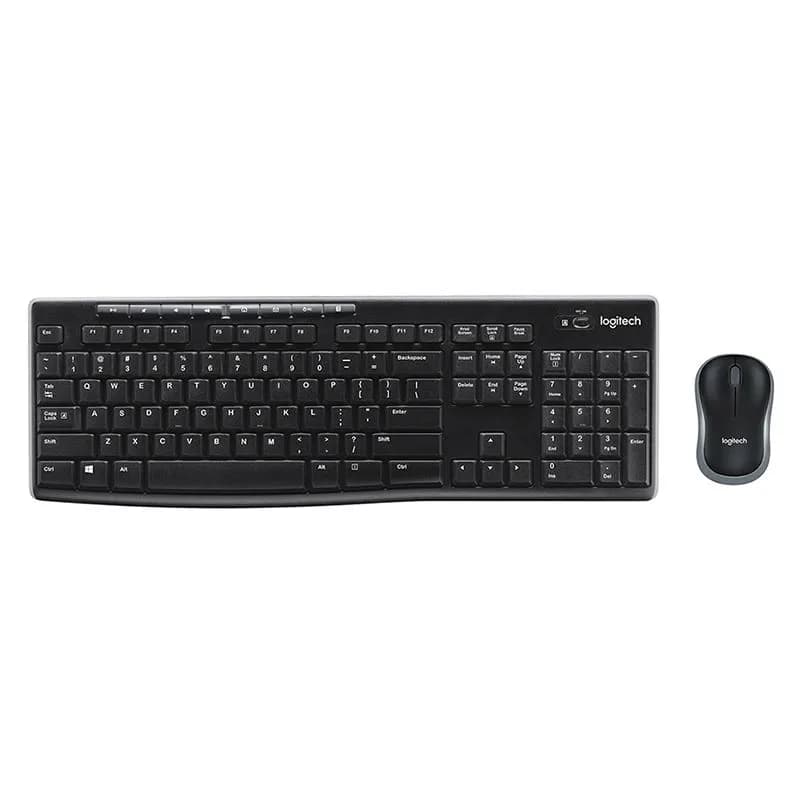 Bộ Bàn Phím Chuột Logitech MK270R Không Dây Văn Phòng Siêu Bền