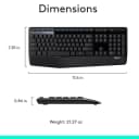 Bộ Bàn Phím Chuột Không Dây Logitech MK345 - Combo Chuột Và Bàn Phím Có Đệm Kê Tay 2