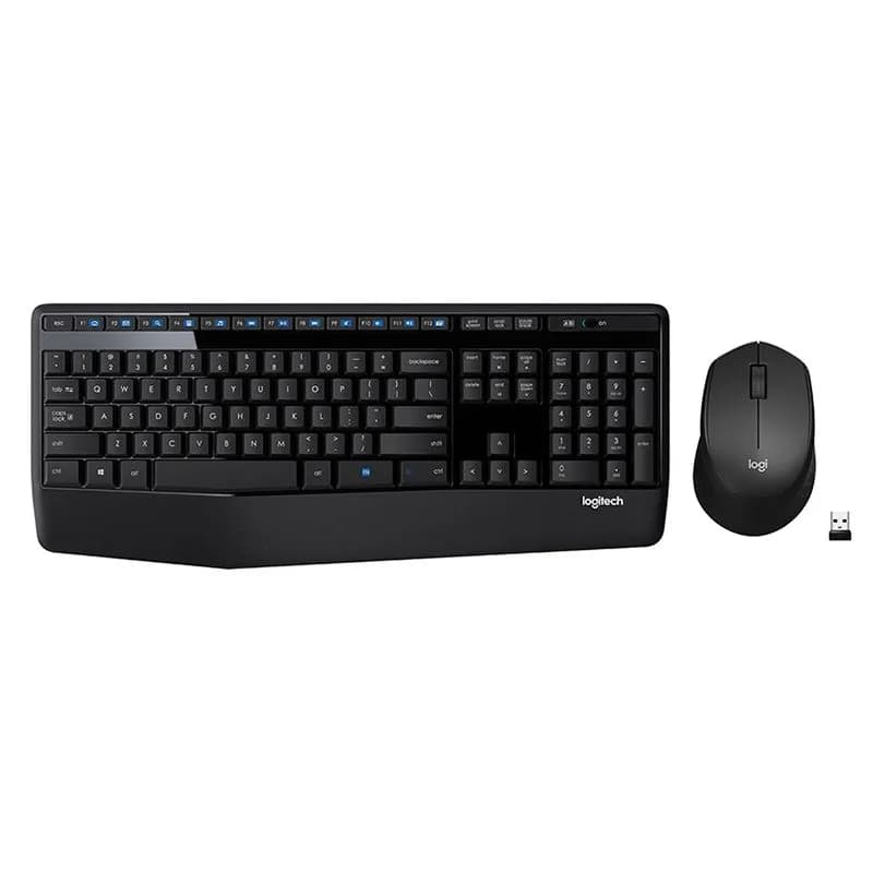 Bộ Bàn Phím Chuột Không Dây Logitech MK345 - Combo Chuột Và Bàn Phím Có Đệm Kê Tay