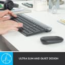 Bộ Bàn Phím Chuột Không Dây Logitech MK470 Slim - Combo Chuột Và Bàn Phím Siêu Mỏng Chống Ồn 7