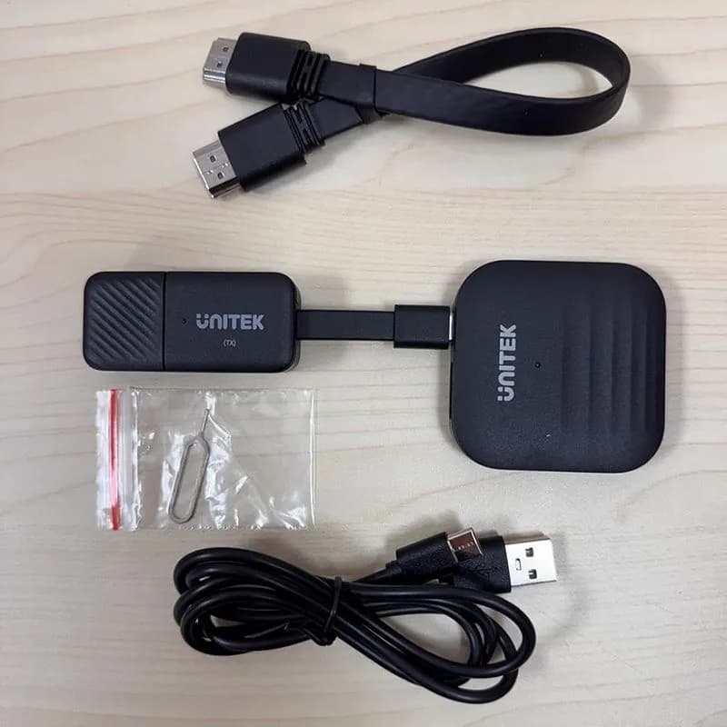 Bộ Truyền HDMI Không Dây 50m Cổng USB-C Unitek V1184A01 Full HD