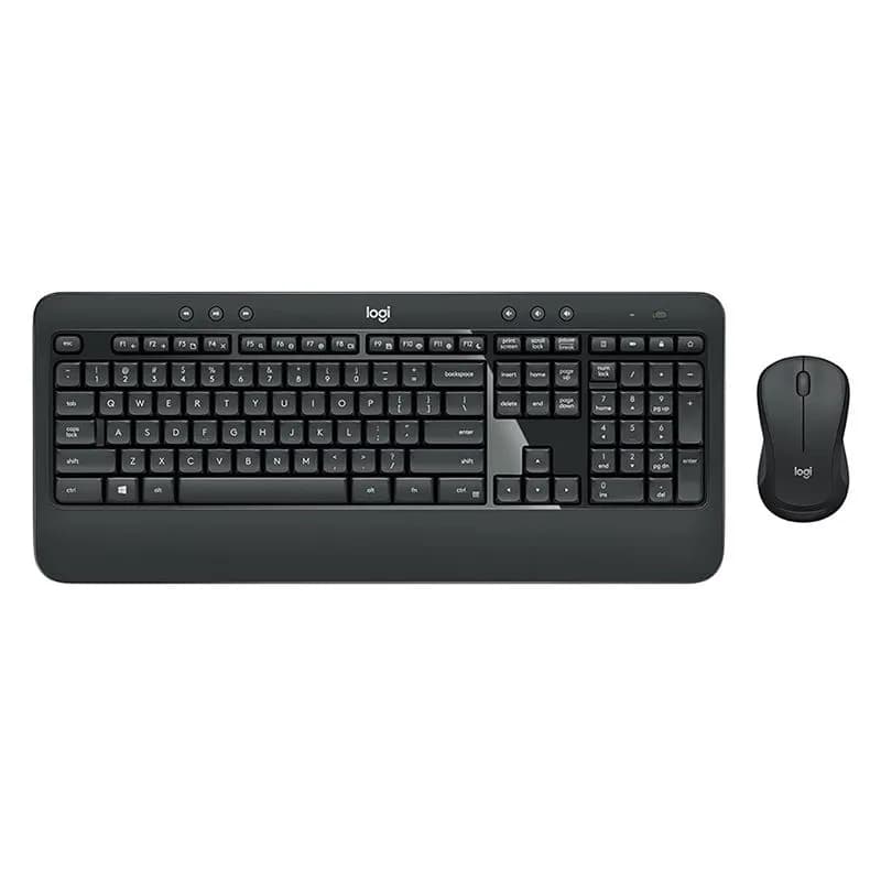 Bộ Bàn Phím Chuột Không Dây Logitech MK540 Advanced - Combo Chuột Và Bàn Phím Có Đệm Kê Tay