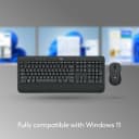 Bộ Bàn Phím Chuột Không Dây Logitech MK540 Advanced - Combo Chuột Và Bàn Phím Có Đệm Kê Tay 6