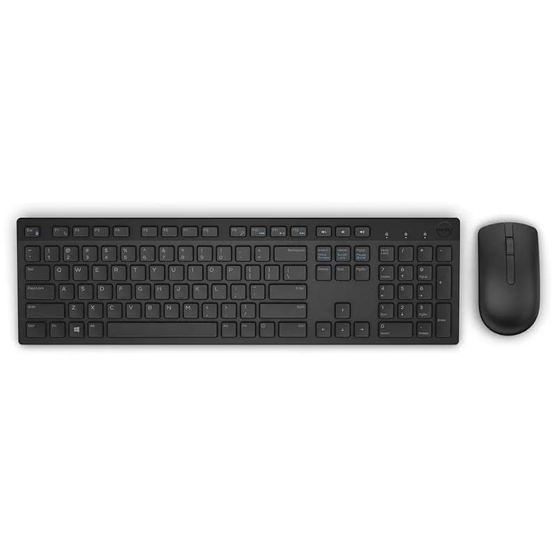 Bộ Bàn Phím Chuột Không Dây Dell KM636 Chính Hãng