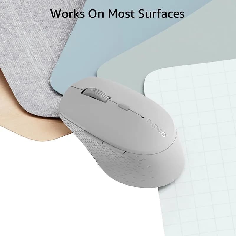 Chuột Không Dây Rapoo M300 Silent | Bluetooth & 2.4GHz Đa Thiết Bị