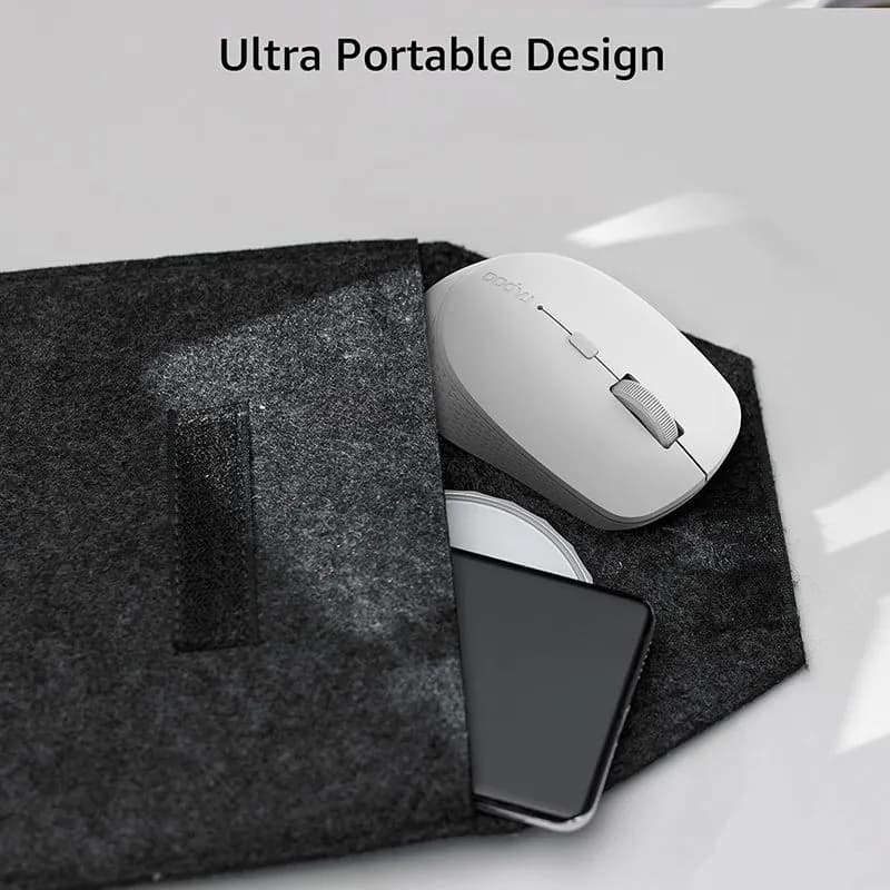 Chuột Không Dây Rapoo M300 Silent | Bluetooth & 2.4GHz Đa Thiết Bị