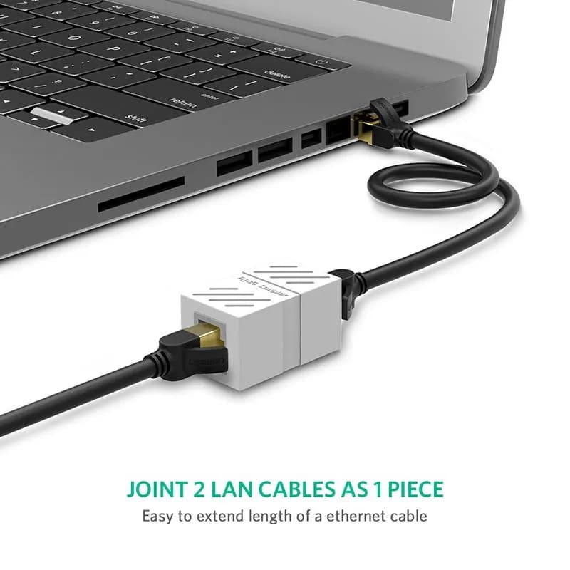 Đầu Nối Dây Mạng RJ45 Ugreen 20311 NW114 (Hỗ trợ Cat5e/Cat6/Cat7) - Màu Trắng