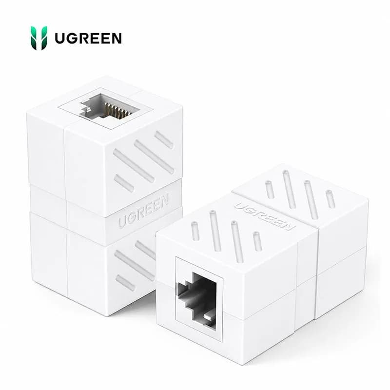 Đầu Nối Dây Mạng RJ45 Ugreen 20311 NW114 (Hỗ trợ Cat5e/Cat6/Cat7) - Màu Trắng