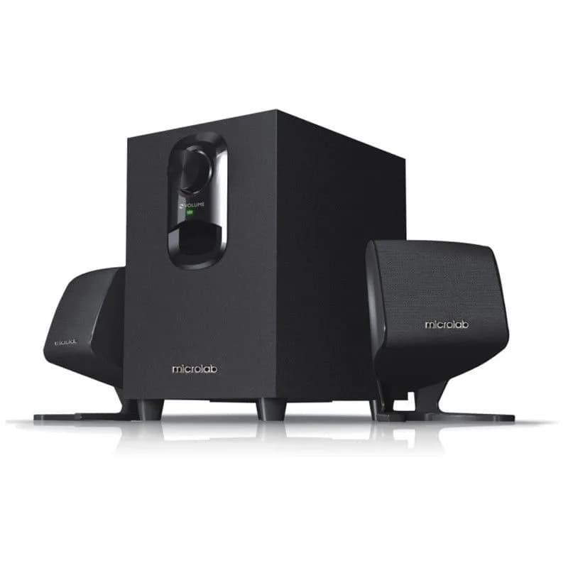 Loa Vi Tính Microlab M108 2.1 Kênh Để Bàn (Màu Đen)