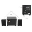 Loa Vi Tính Microlab M105 2.1 Kênh 10W Để Bàn Chính Hãng 3