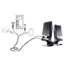 Loa Vi Tính Edifier M1250 2.0 Kênh Nguồn USB (Màu Đen) 3