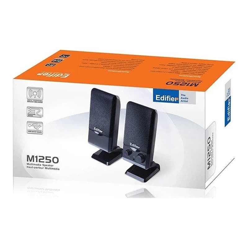 Loa Vi Tính Edifier M1250 2.0 Kênh Nguồn USB (Màu Đen)