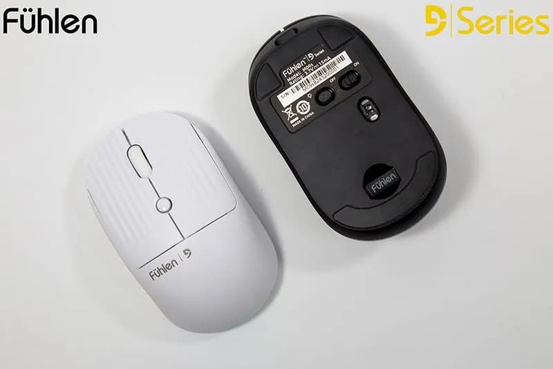Chuột Máy Tính Không Dây Fuhlen M09S (Kết Nối 2.4G / Pin Sạc 600mAh / LED RGB)