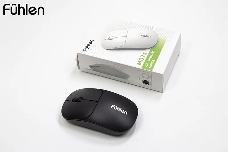 Chuột Máy Tính Không Dây Fuhlen M07S (Kết Nối 2.4G / Thiết Kế Ergonomic / Dùng Pin AA)