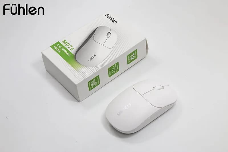 Chuột Máy Tính Không Dây Fuhlen M07S (Kết Nối 2.4G / Thiết Kế Ergonomic / Dùng Pin AA)