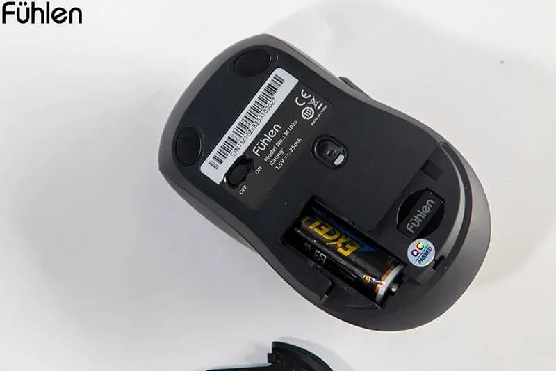 Chuột Máy Tính Không Dây Fuhlen M102s (Kết Nối 2.4G / 1200 DPI / Màu Đen)