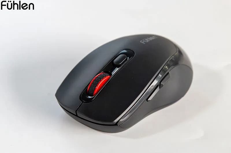 Chuột Máy Tính Không Dây Fuhlen M102s (Kết Nối 2.4G / 1200 DPI / Màu Đen) - hover