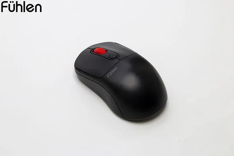 Chuột Máy Tính Không Dây Fuhlen M08S (Kết Nối 2.4G / Màu Đen)