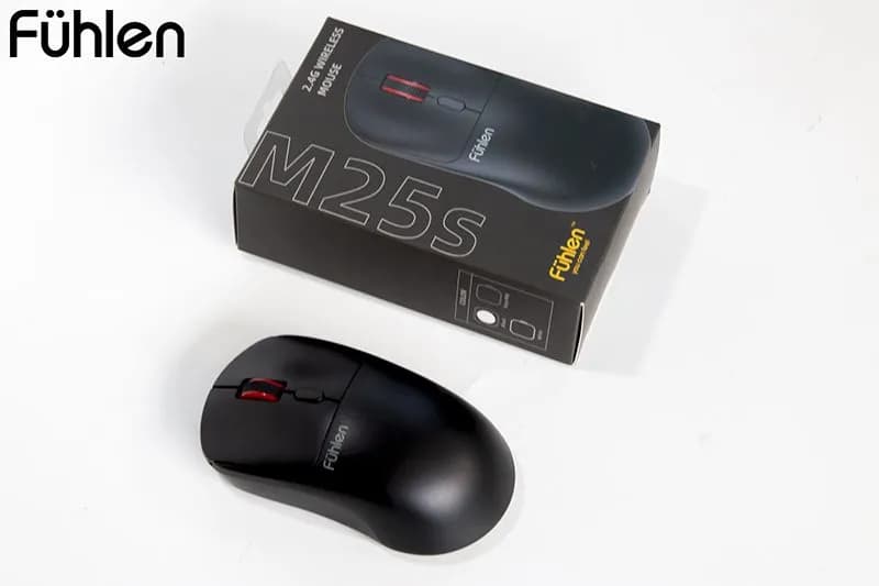 Chuột Máy Tính Không Dây Fuhlen M25S (Kết Nối 2.4G / Màu Đen)