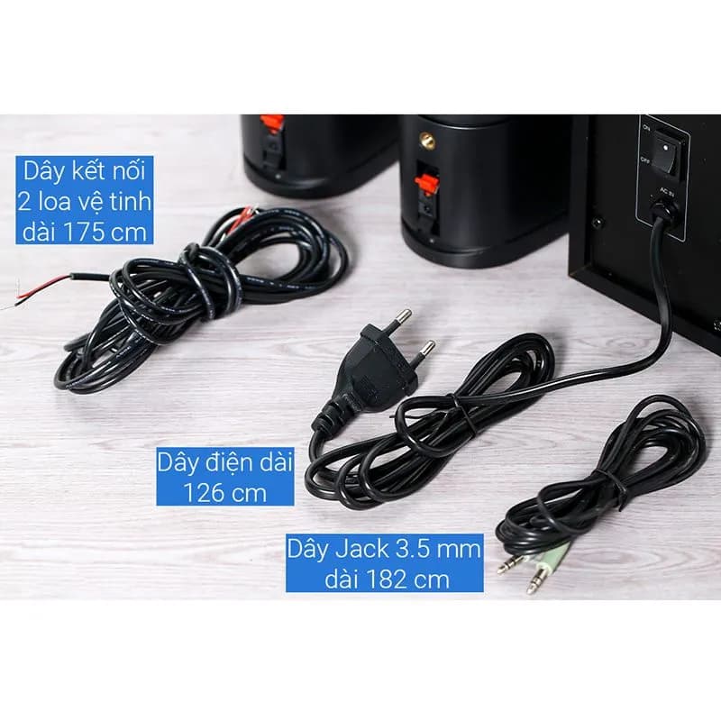Loa Máy Tính 2.1 Microlab X2 (Gồm 1 Loa Sub Trầm & 2 Loa Vệ Tinh Đôi)