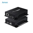 Bộ Kéo Dài HDMI và USB Qua Cáp Mạng 150m KVM Jasoz G157 T-G183 1