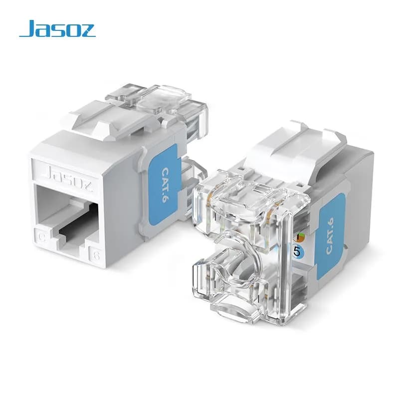 Nhân Mạng Âm Tường RJ45 Cat6 UTP Cao Cấp JASOZ E136 T-E299