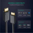 Cáp DisplayPort Ugreen 10245 DP102 Chuẩn 4K/60Hz Dài 1.5m 3